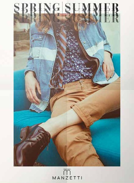 Campagna Spring Summer Manzetti, look denim